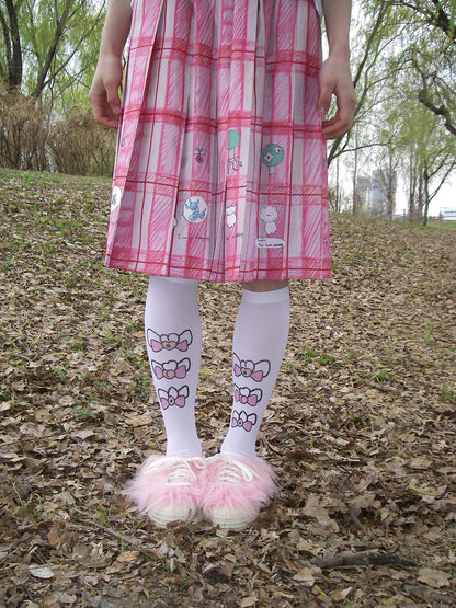 big ribbon half stocking