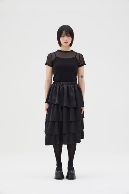 floral can can skirt