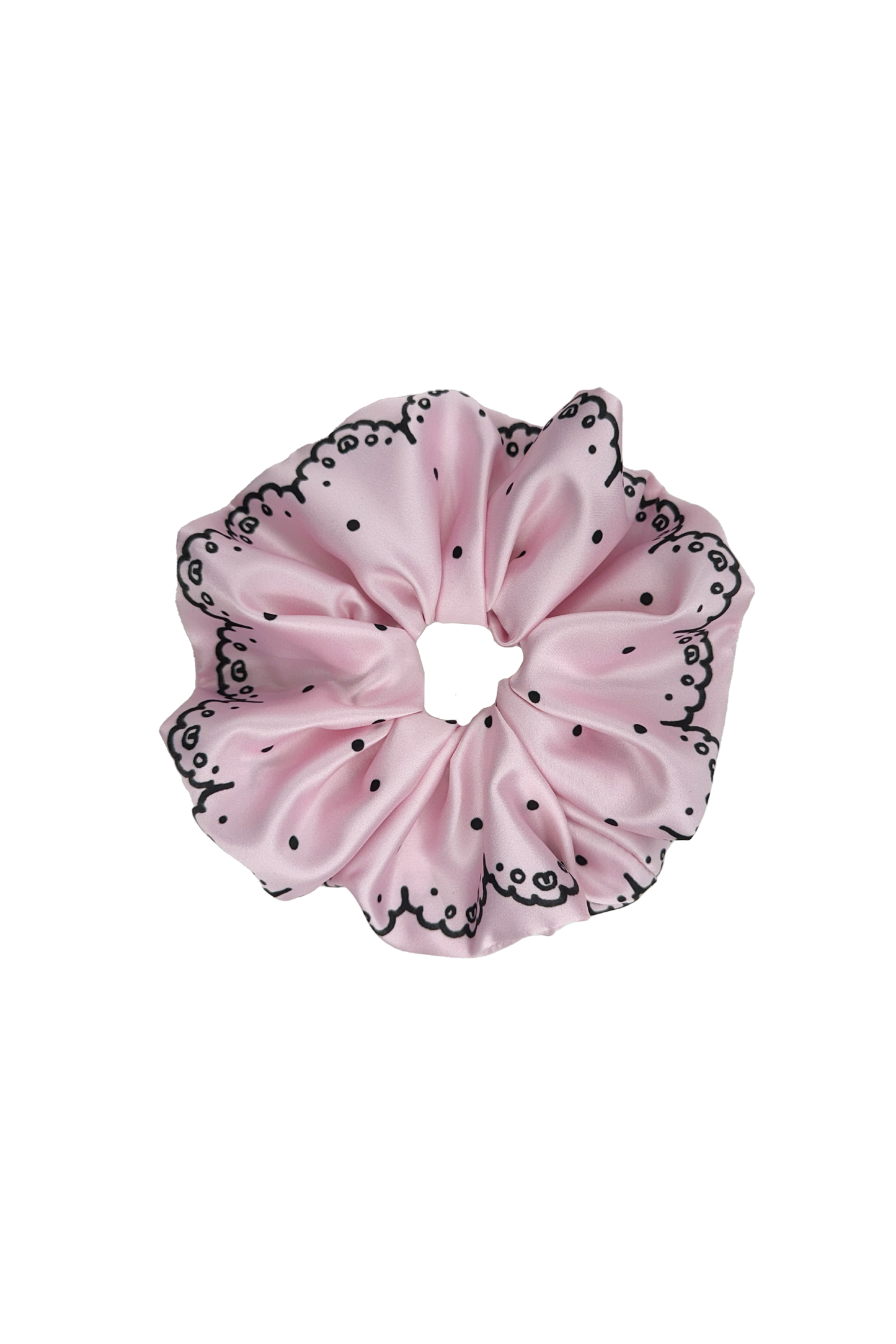 mimichan check scrunchie ,lace scrunchie