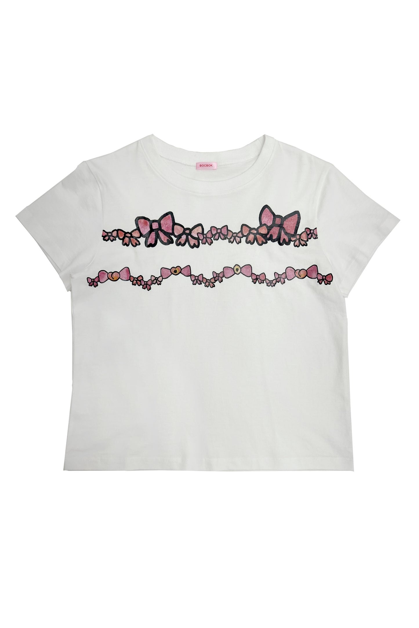 mimichan 2ribbon T-shirt