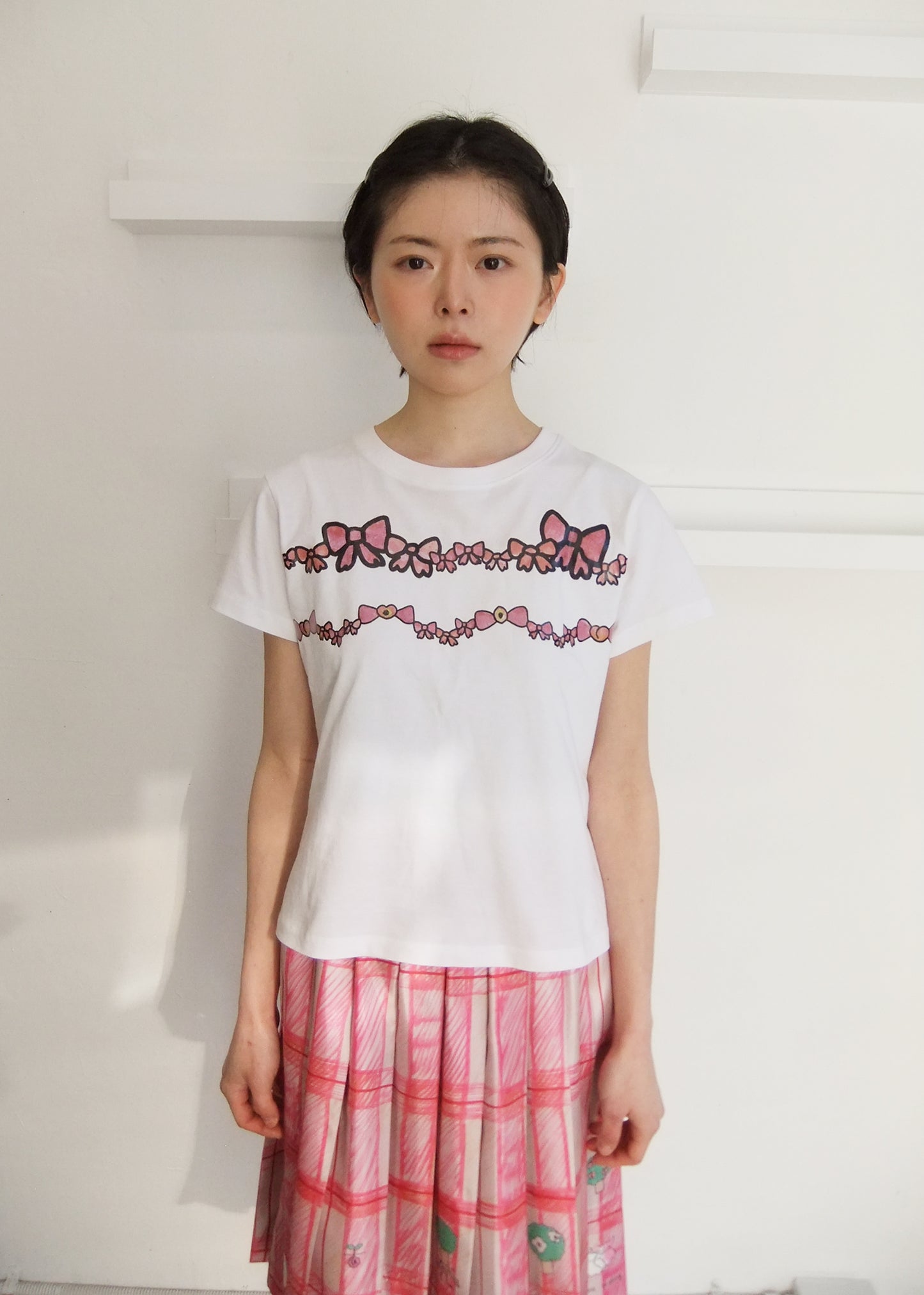 2 ribbons T-shirt