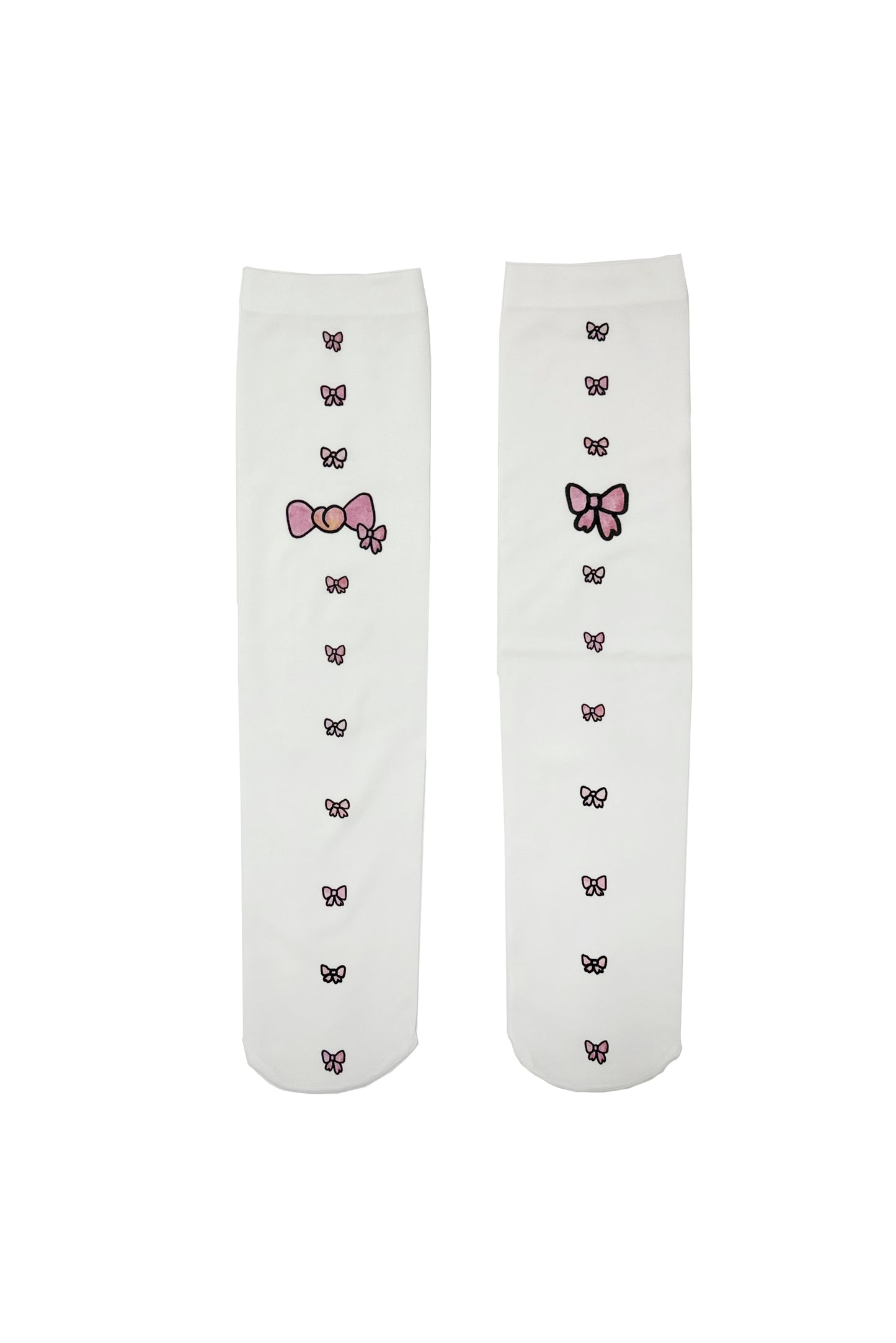 tiny ribbon half stocking